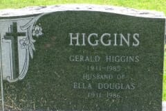 Higgins, Gerald; Douglas, Ella