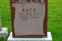 Kack, Cecil; Gilbert, Therese