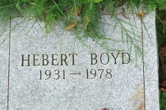 Boyd, Herbert