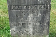 Henderson, John & Brown, Elizabeth