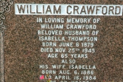 Crawford, William & Thompson, Isabella