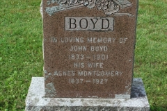 Boyd, John & Montgomery, Agnes