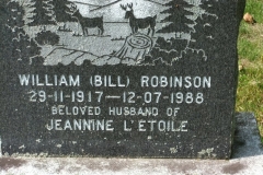 Robinson, William & L'Etoile, Jeannine