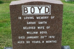 Smith, Sarah & Boyd, William
