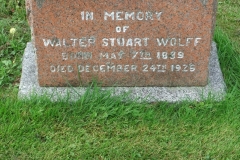 Wolff, Walter Stuart
