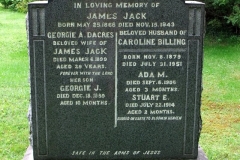Jack, James; Dacres, Georgie; Billing, Caroline; Jack, Ada & Stuart