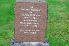 Hicks, Henry & Mary Ann