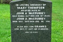 Thompson, Mary; McCoubrey, John