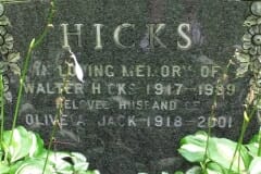 Hicks, Walter; Jack, Olive