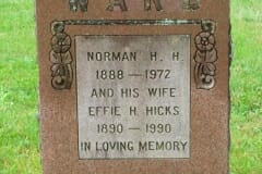 Hicks, Norman & Effie
