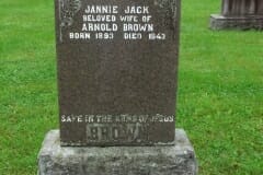 Jack, Jennie; Brown, Arnold
