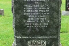 Jack, William; Wolff, Florance