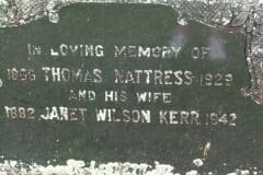 Natress, Charles;; Kerr, Janet Wilson