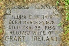 McBain, Flora; Ireland, Grant